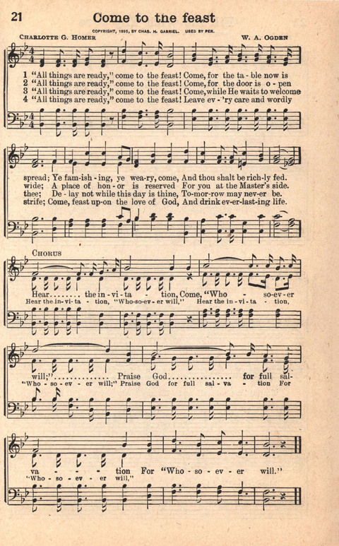 Bethany Hymns: A compilation of Choice Songs and Hymns page 21