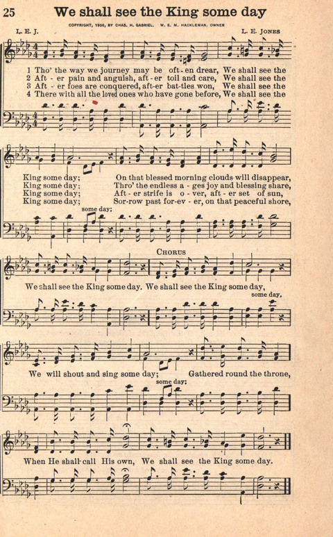 Bethany Hymns: A compilation of Choice Songs and Hymns page 25