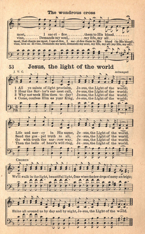 Bethany Hymns: A compilation of Choice Songs and Hymns page 53