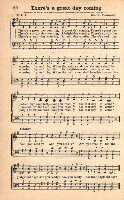 Bethany Hymns: A compilation of Choice Songs and Hymns page 60