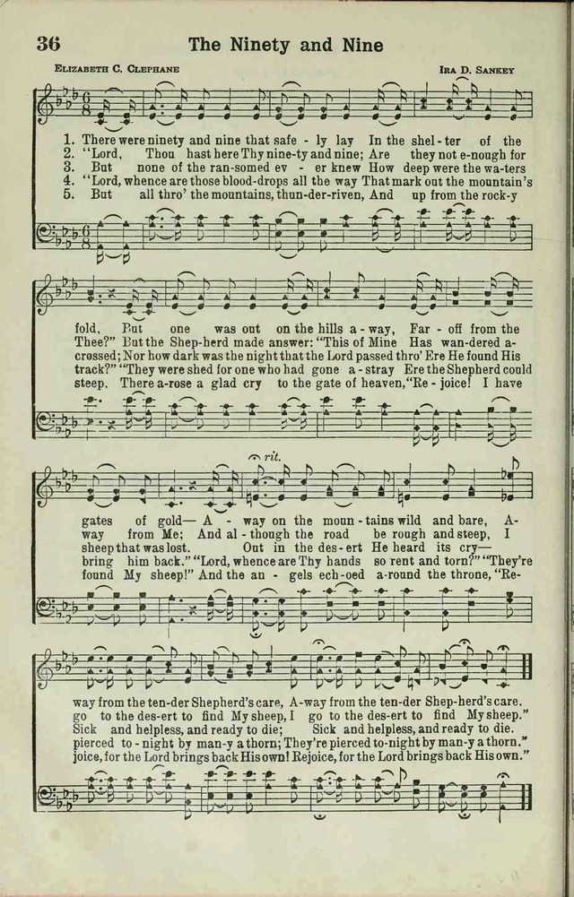 The Broadman Hymnal page 34