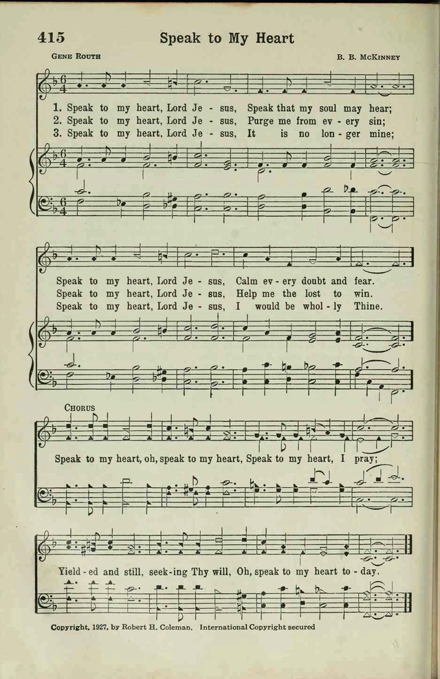 The Broadman Hymnal page 348