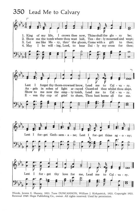 Baptist Hymnal (1975 ed) page 336
