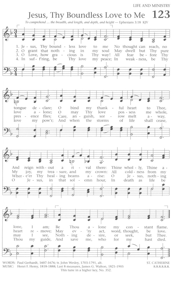 Baptist Hymnal 1991 page 109