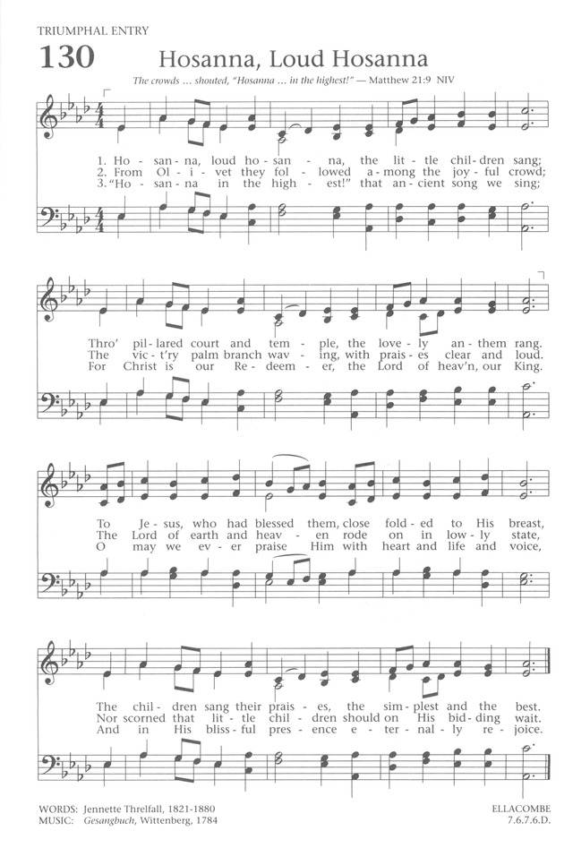 Baptist Hymnal 1991 page 114