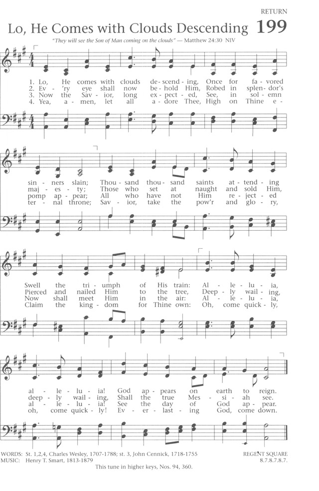Baptist Hymnal 1991 page 181