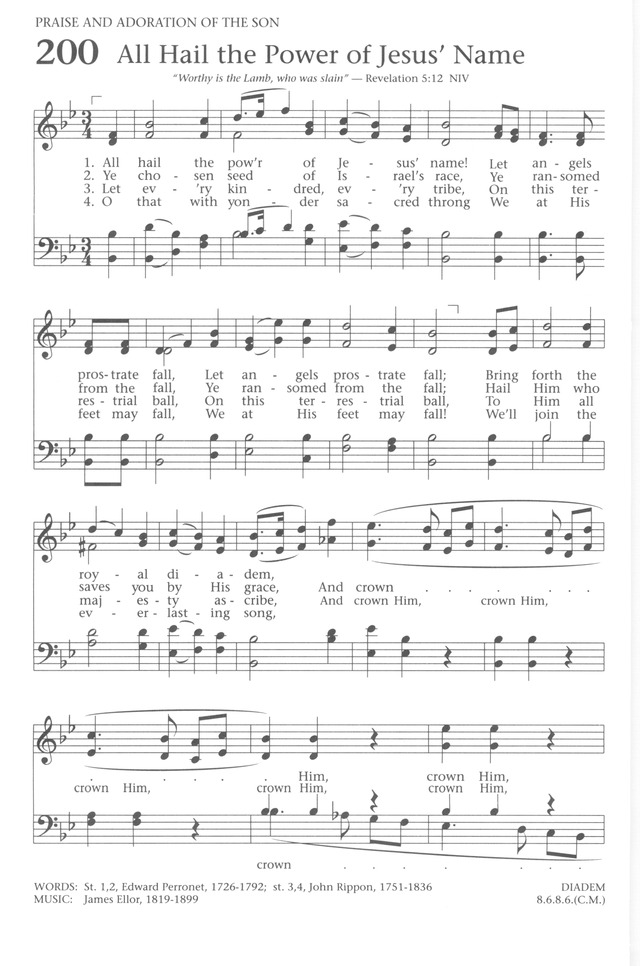 Baptist Hymnal 1991 page 182