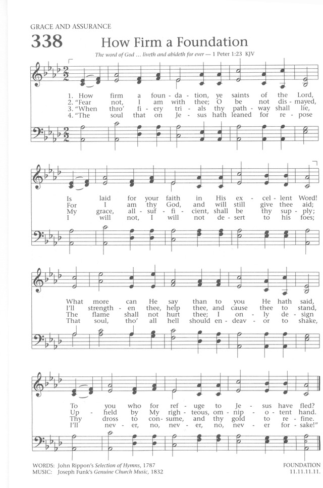 Baptist Hymnal 1991 page 302