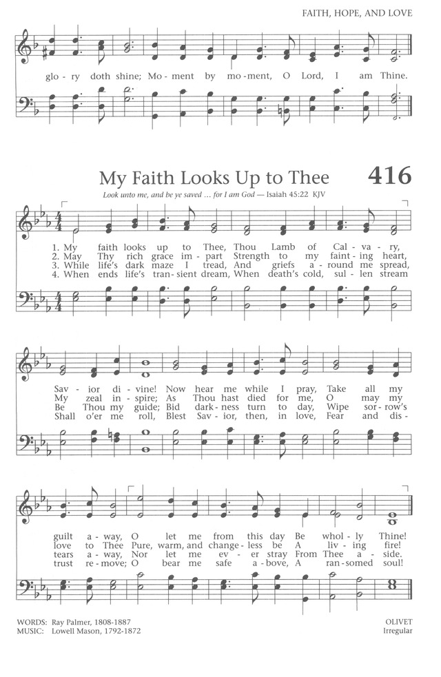 Baptist Hymnal 1991 page 367