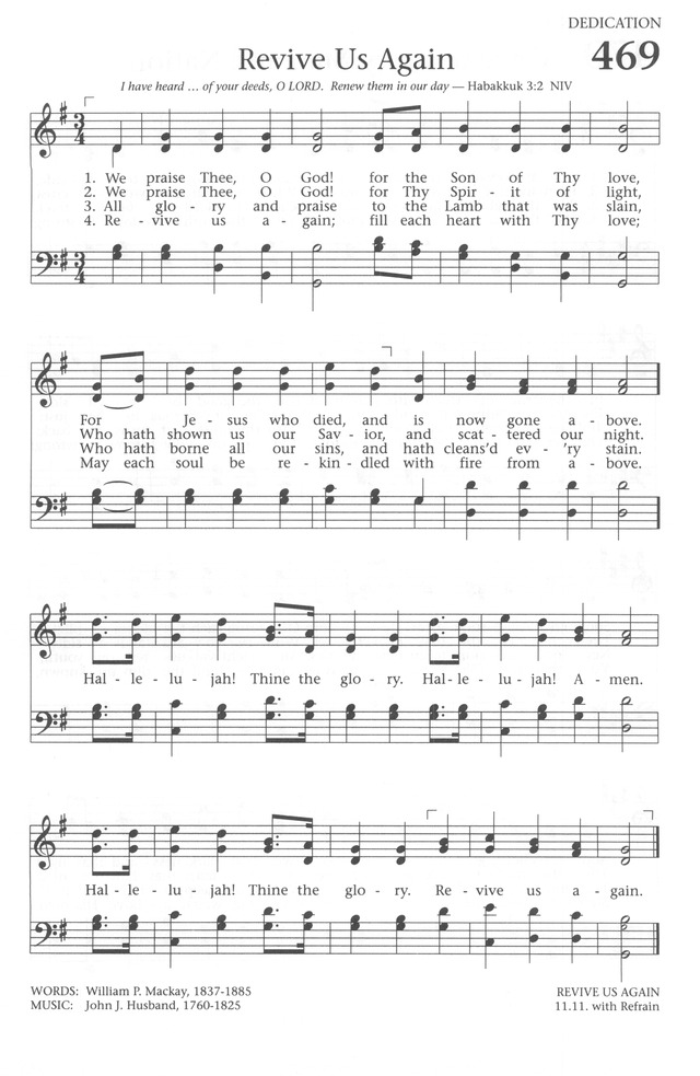 Baptist Hymnal 1991 page 417