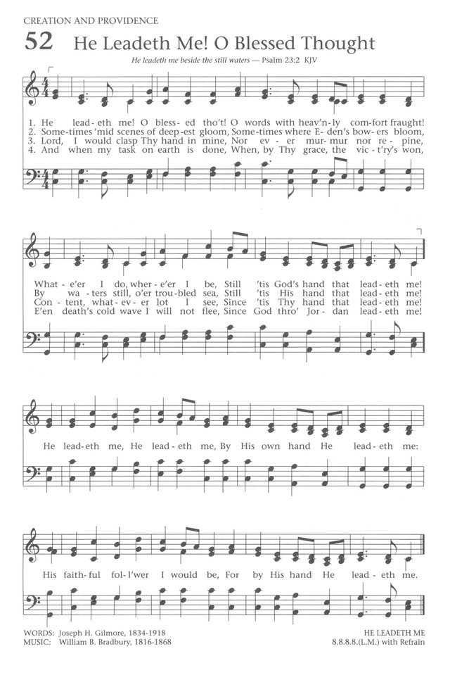 Baptist Hymnal 1991 page 46