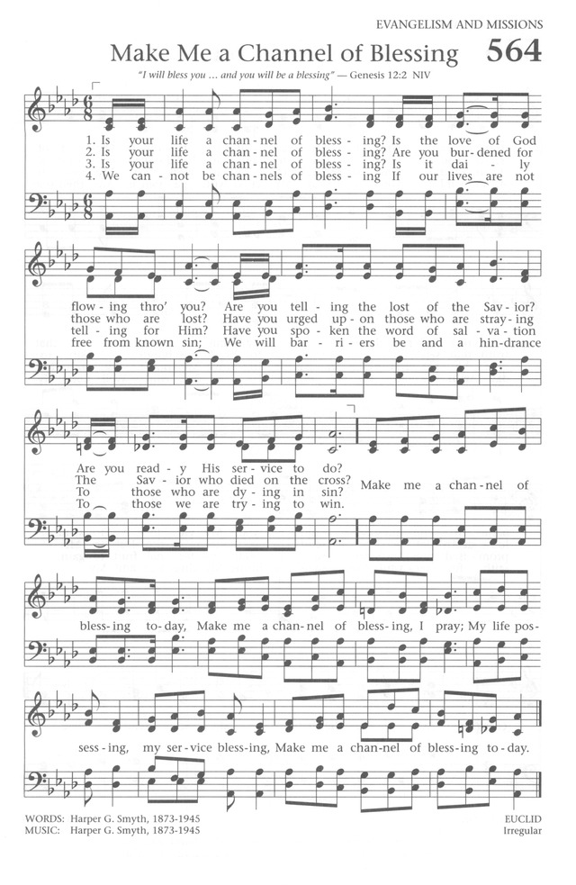 Baptist Hymnal 1991 page 503