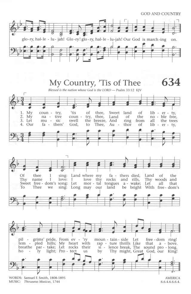 Baptist Hymnal 1991 page 565