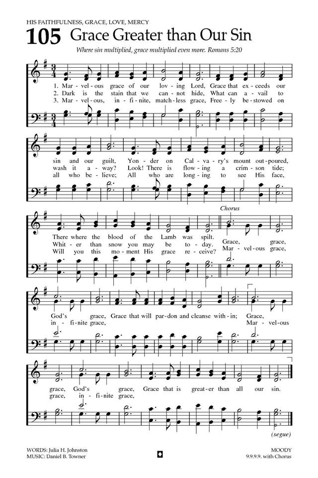 Baptist Hymnal 2008 page 155