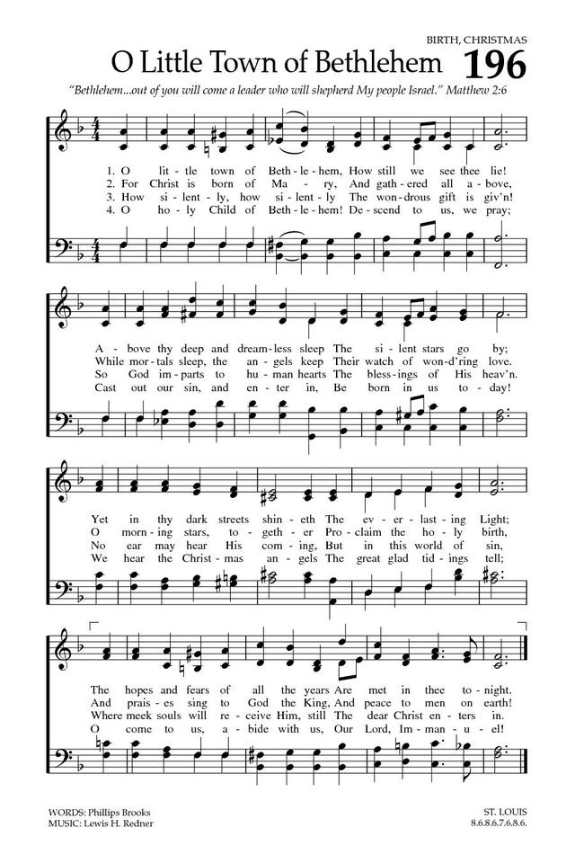 Baptist Hymnal 2008 page 285