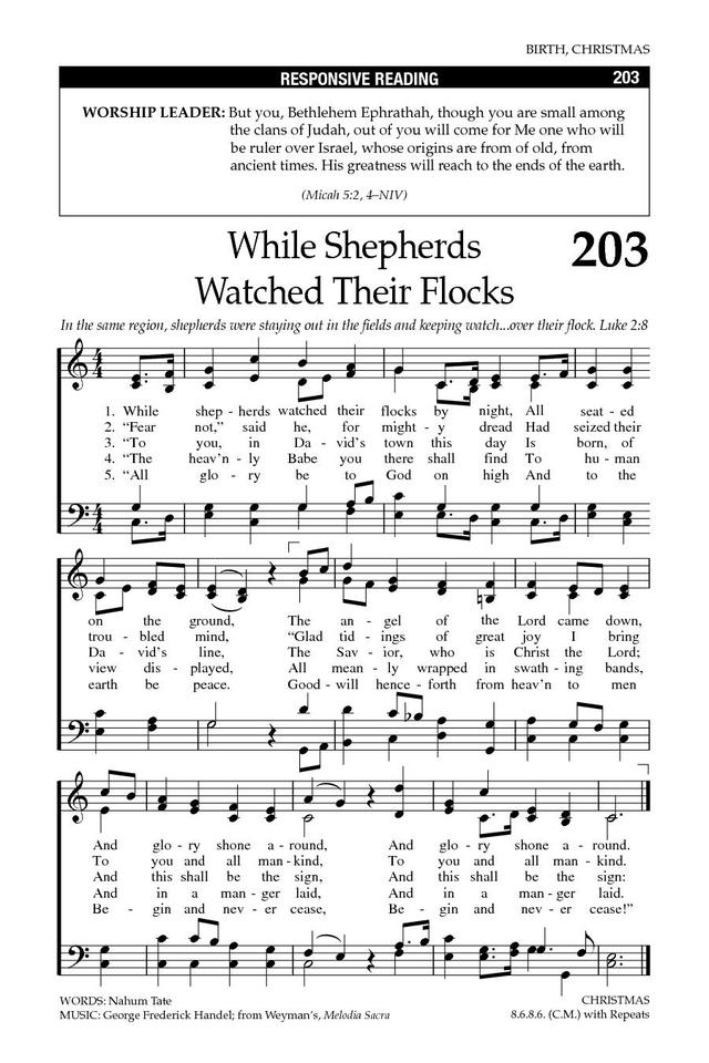 Baptist Hymnal 2008 page 294