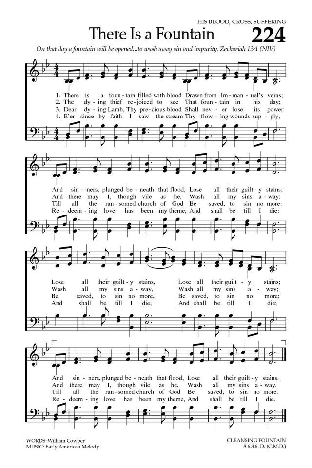 Baptist Hymnal 2008 page 318