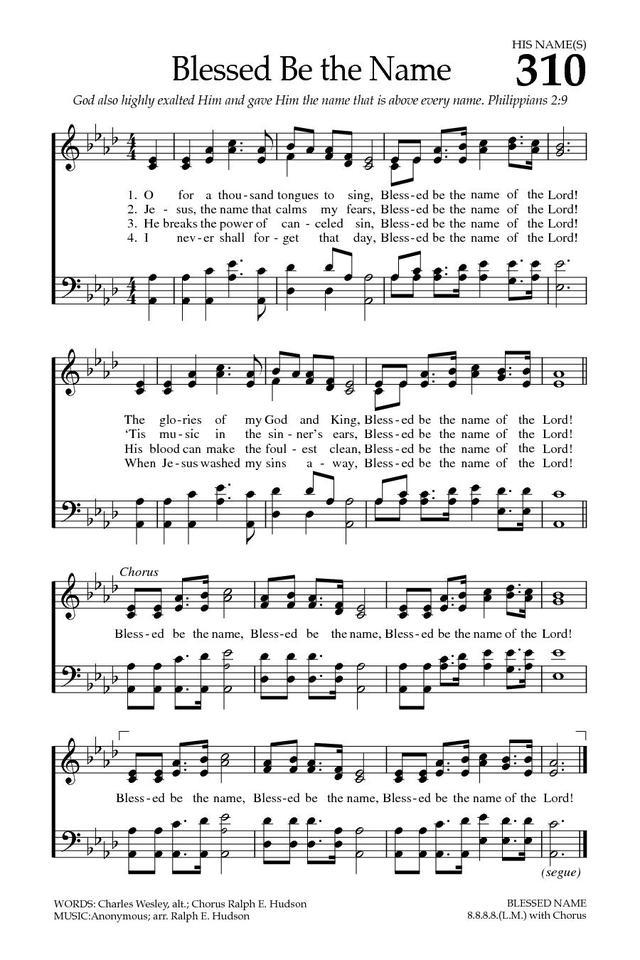 Baptist Hymnal 2008 page 438