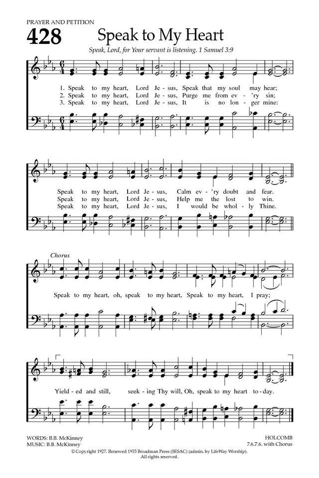 Baptist Hymnal 2008 page 589