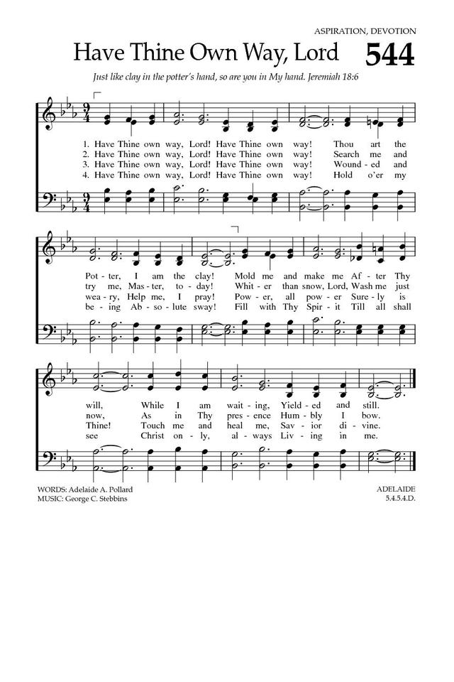 Baptist Hymnal 2008 page 750