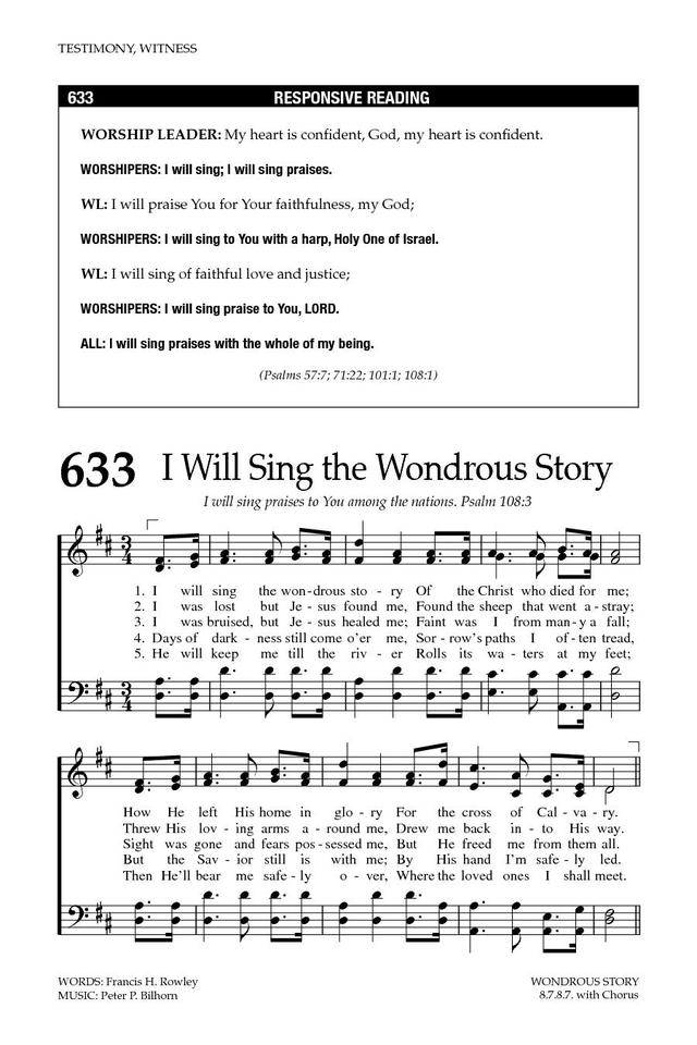 Baptist Hymnal 2008 page 865