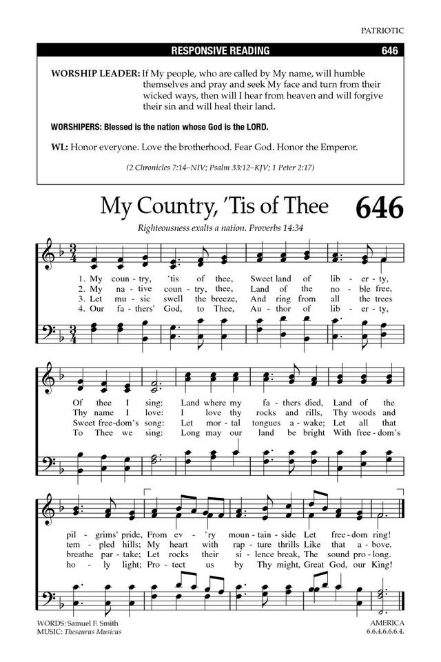 Baptist Hymnal 2008 page 889