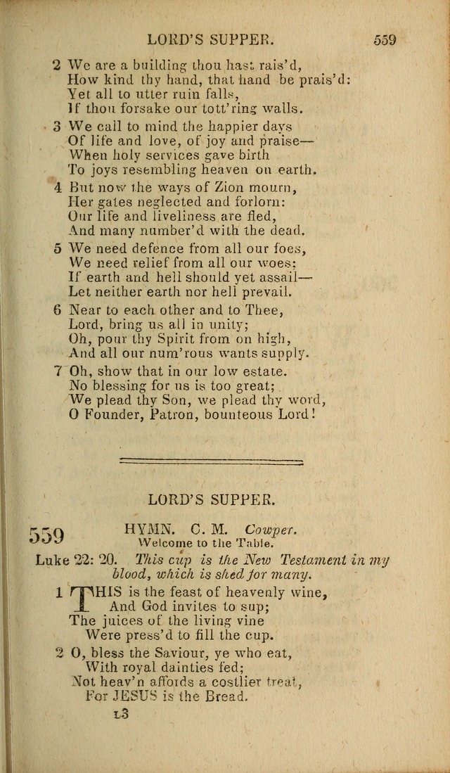 The Baptist Hymn Book: original and selected: in two parts page 325