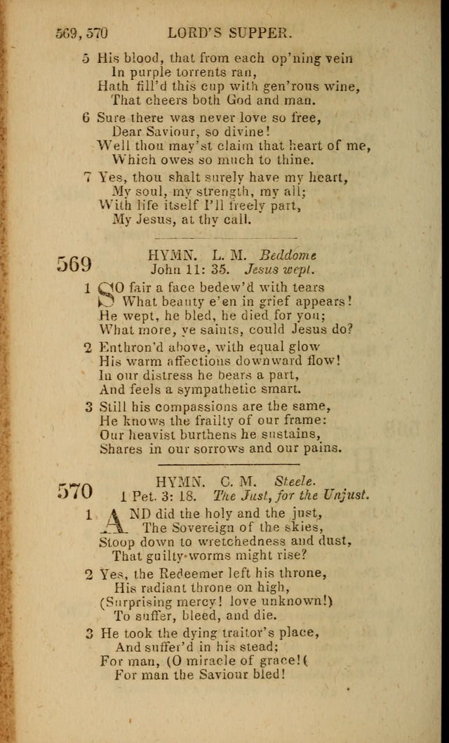The Baptist Hymn Book: original and selected: in two parts page 332