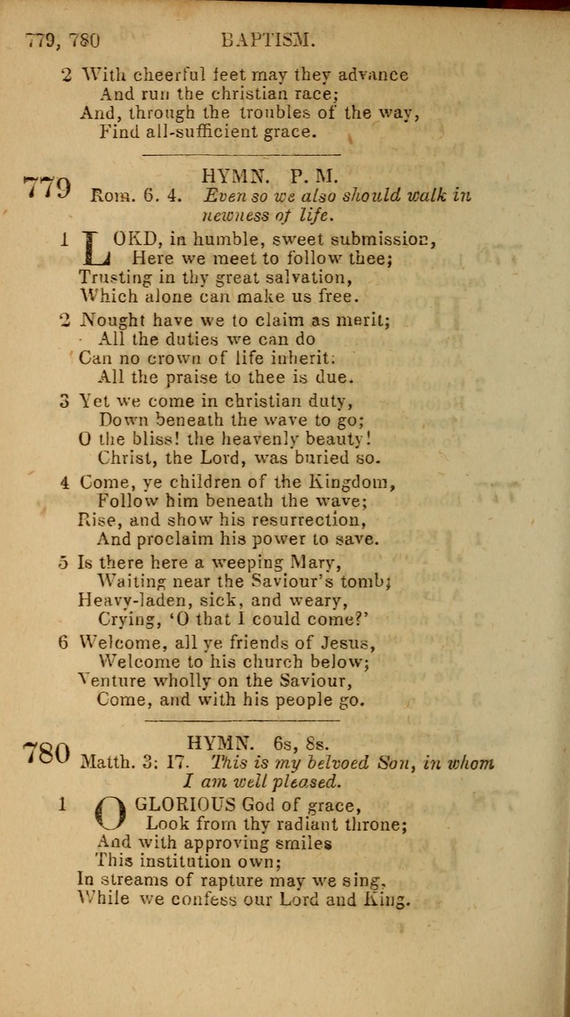 The Baptist Hymn Book: original and selected: in two parts page 454