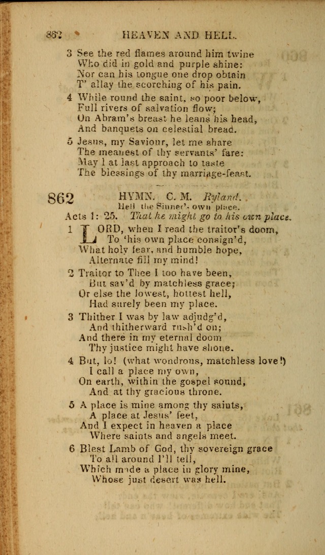 The Baptist Hymn Book: original and selected: in two parts page 500