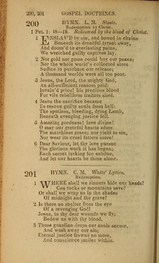 Baptist Hymn Book page 124
