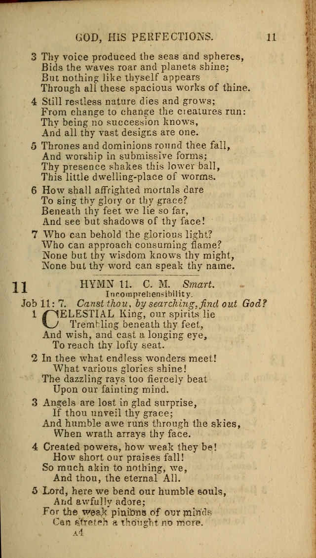 Baptist Hymn Book page 7