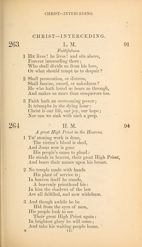 The Baptist Hymn Book page 145