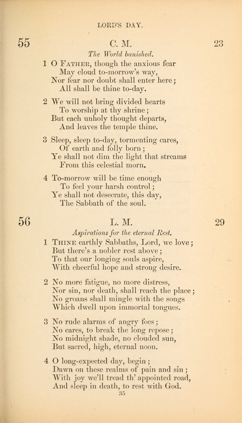 The Baptist Hymn Book page 35