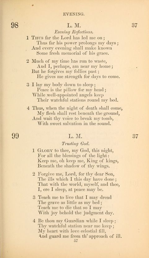 The Baptist Hymn Book page 57