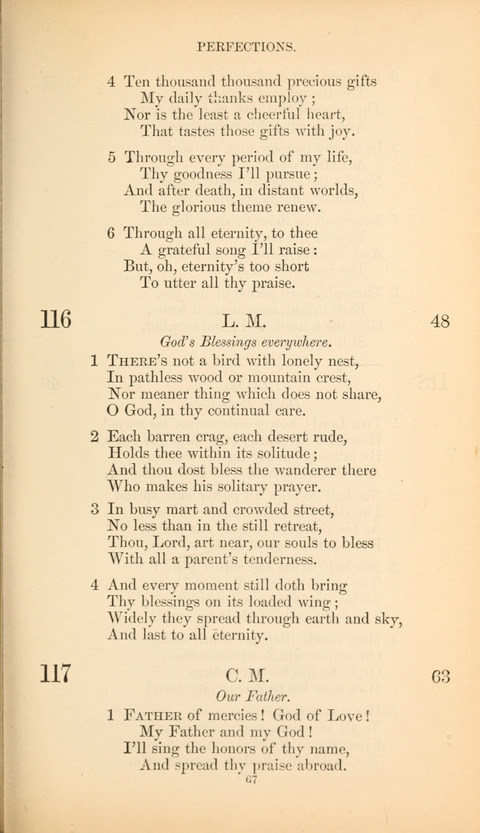 The Baptist Hymn Book page 67