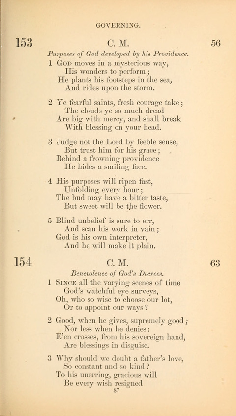 The Baptist Hymn Book page 87