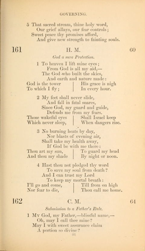 The Baptist Hymn Book page 91