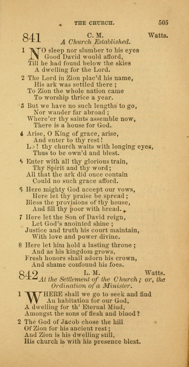 The Baptist Hymn Book: comprising a large and choice collection of psalms, hymns and spiritual songs, adapted to the faith and order of the Old School, or Primitive Baptists (2nd stereotype Ed.) page 507