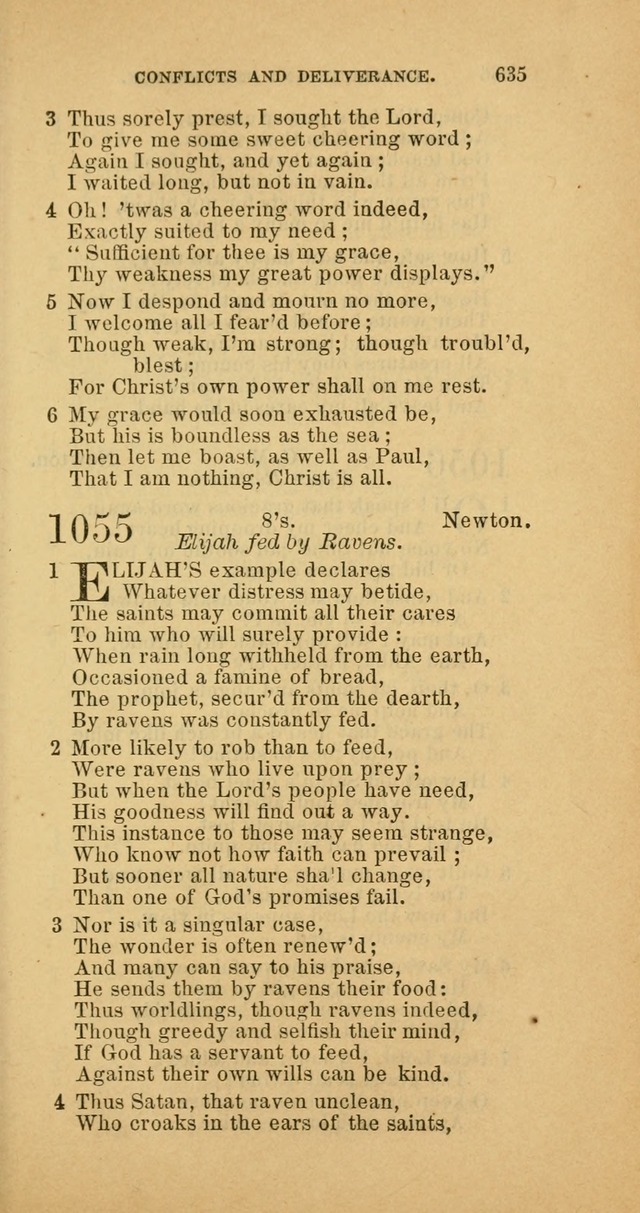 The Baptist Hymn Book: comprising a large and choice collection of psalms, hymns and spiritual songs, adapted to the faith and order of the Old School, or Primitive Baptists (2nd stereotype Ed.) page 637