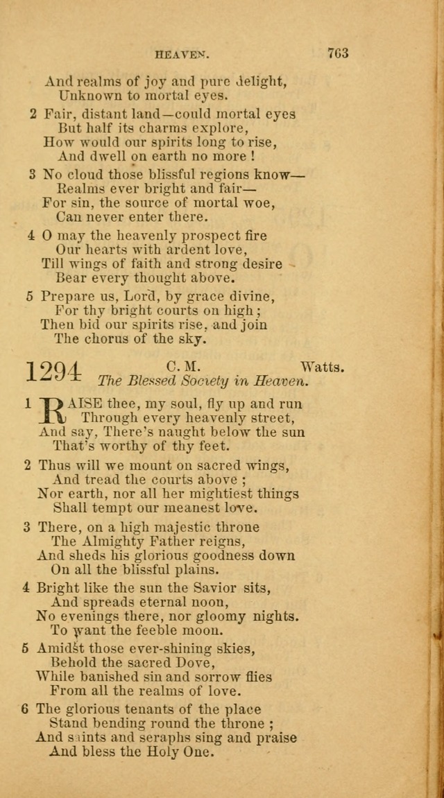 The Baptist Hymn Book: comprising a large and choice collection of psalms, hymns and spiritual songs, adapted to the faith and order of the Old School, or Primitive Baptists (2nd stereotype Ed.) page 767