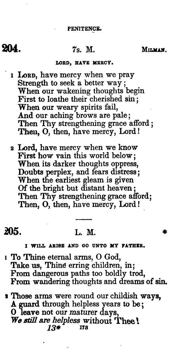 A Book of Hymns for Public and Private Devotion. (10th ed.) page 179