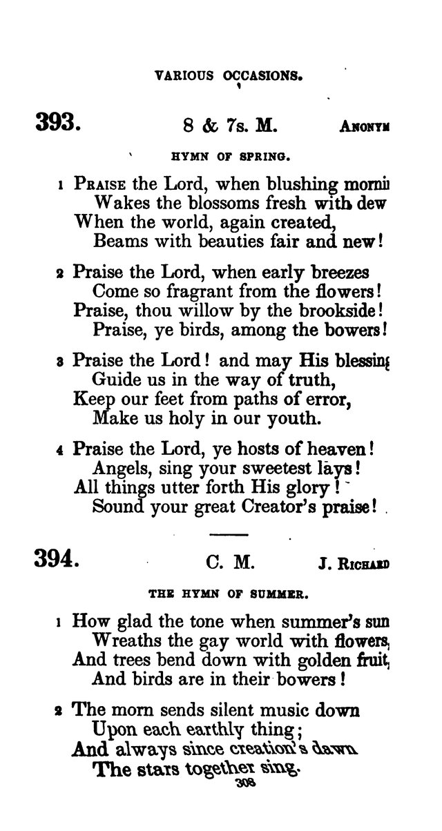 A Book of Hymns for Public and Private Devotion. (10th ed.) page 314