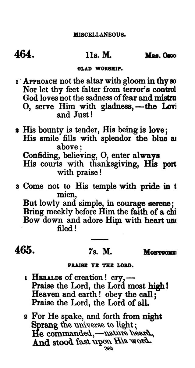 A Book of Hymns for Public and Private Devotion. (10th ed.) page 368