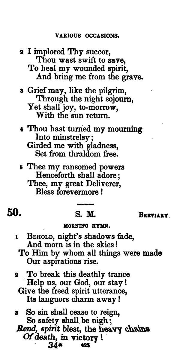A Book of Hymns for Public and Private Devotion. (10th ed.) page 431