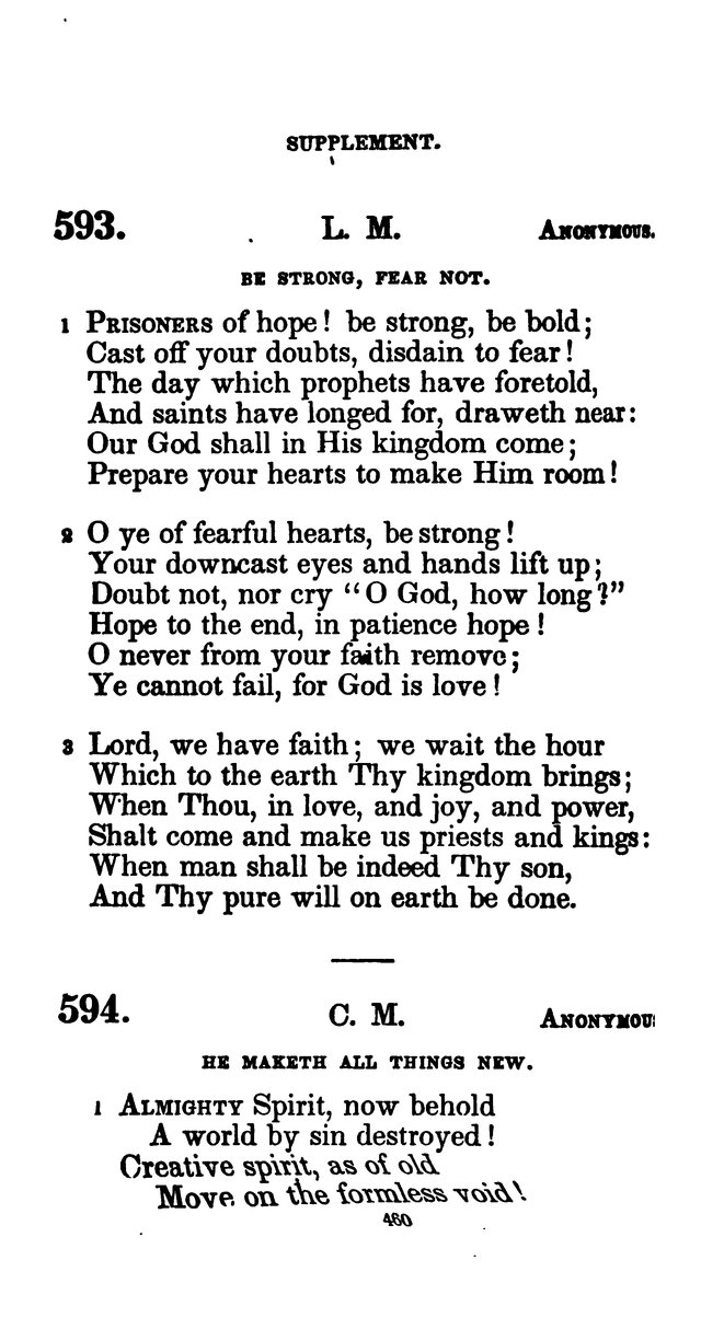 A Book of Hymns for Public and Private Devotion. (10th ed.) page 466
