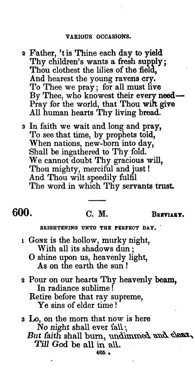 A Book of Hymns for Public and Private Devotion. (10th ed.) page 471