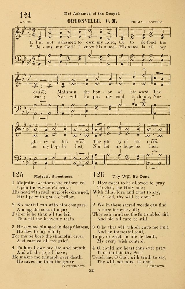 The Brethren Hymnody: with tunes for the sanctuary, Sunday-school, prayer meeting and home circle page 52