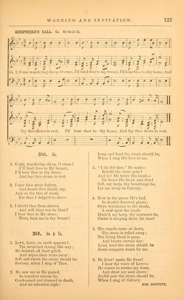 The Baptist Hymn and Tune Book: being "The Plymouth Collection" enlarged and adapted to the use of Baptist churches page 175