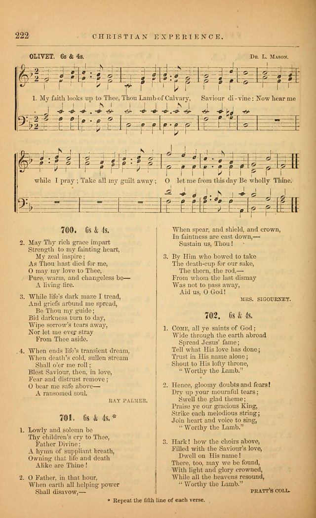 The Baptist Hymn and Tune Book: being "The Plymouth Collection" enlarged and adapted to the use of Baptist churches page 276